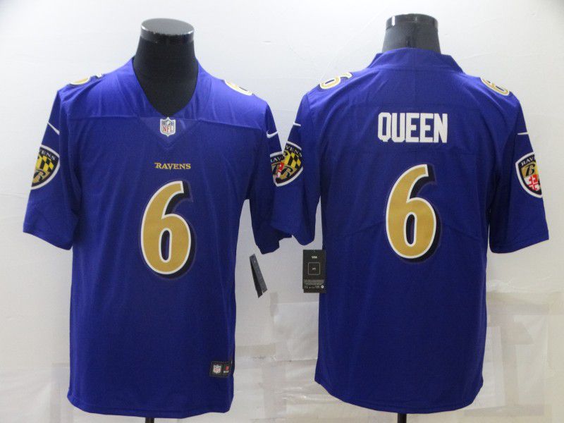 Men Baltimore Ravens #6 Queen Purple Nike Vapor Untouchable Limited  NFL Jersey->philadelphia eagles->NFL Jersey